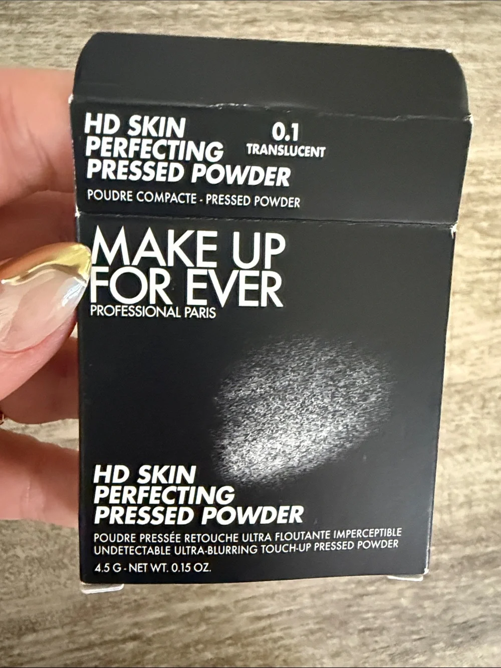 Makeup Forever HD Skin Perfecting Pressed Powder - Translucent 0.1